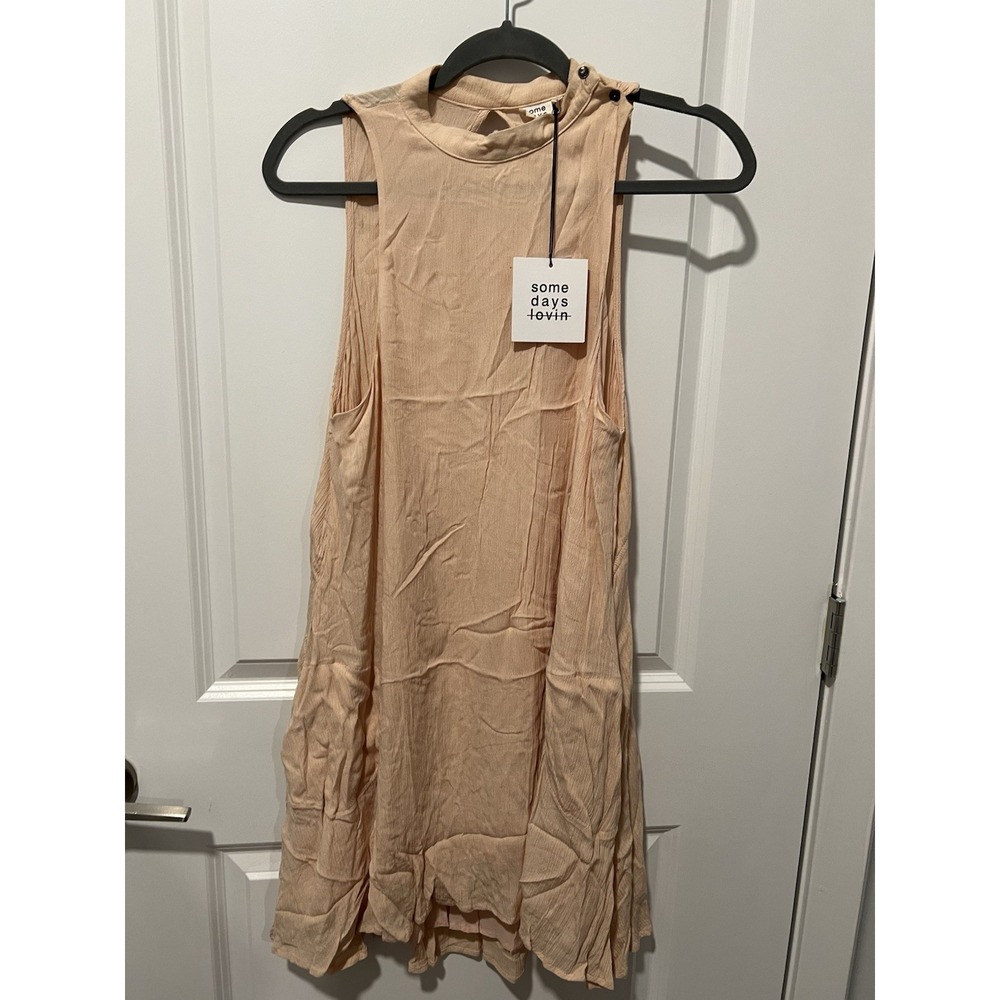 Some Days Lovin Spell Cast Gracie Dress - Cream - Size Small - New With Tags